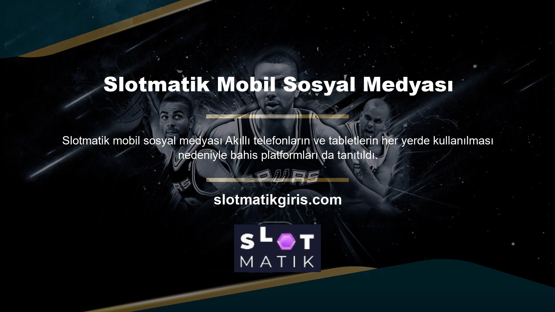 Slotmatik web sitesi, üyelerine mobil uygulama sunan ilk web sitelerinden biri olmuş ve Slotmatik mobil giriş uygulaması ile daha fazla kullanıcıya ulaşmıştır